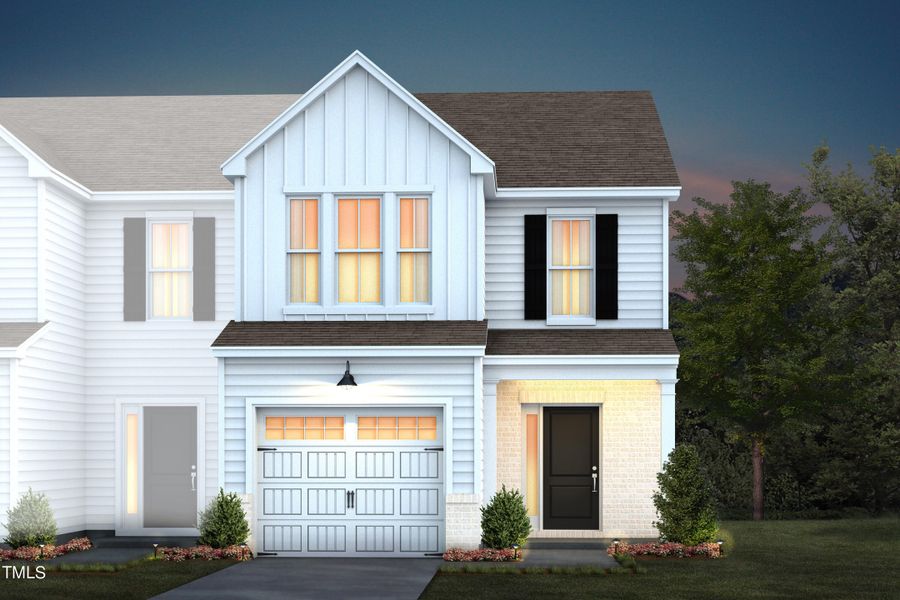 New construction Townhouse house 568 Glen Clova Drive, Raleigh, NC 27603 Hemingway- photo