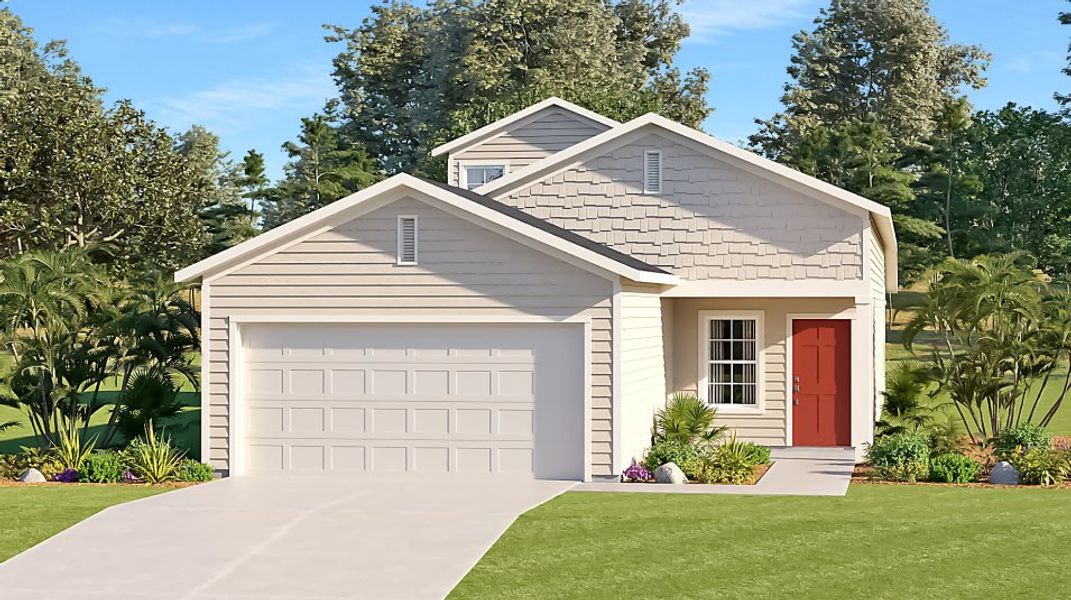 New construction Single-Family house Hailey II, 2717 Pointed Leaf Rd, Green Cove Springs, FL 32043 - photo