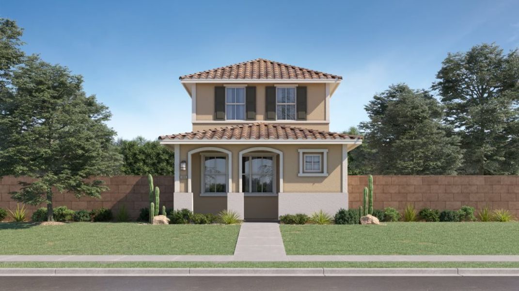 New construction Single-Family house 3347 S Primrose, Mesa, AZ 85212 Oxnard Plan 2016- photo