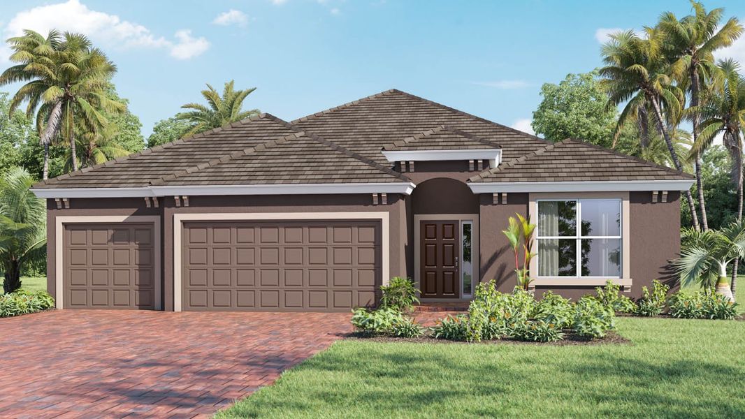 New construction Single-Family house Red Bud, 194 52nd Square, Vero Beach, FL 32968 - photo