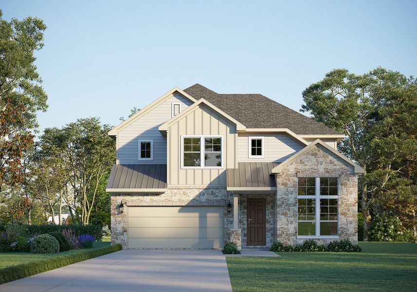 New construction Single-Family house Wilson 4226 Crescent Bluff, 605 Crescent View Drive, Andice, TX 78628 - photo