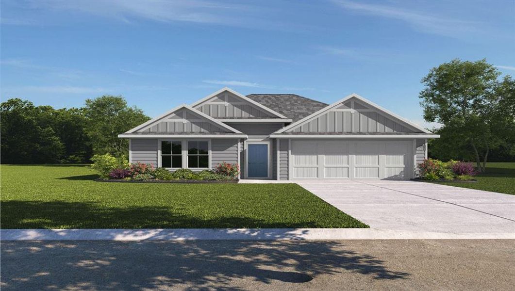 New construction Single-Family house 148 Timbo Drive, Jarrell, TX 76537 The Texas- photo