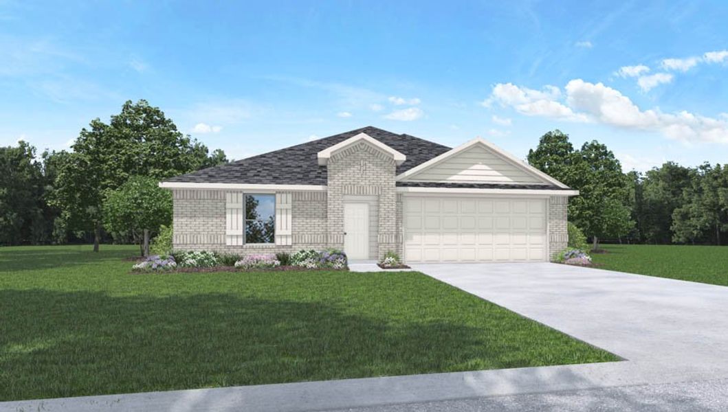New construction Single-Family house 24843 King Palm Trace, Magnolia, TX 77355 Plan X40I- photo