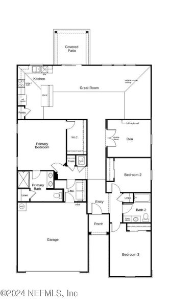 New construction Single-Family house 2869 Monroe Lakes Terrace, Green Cove Springs, FL 32043 - photo