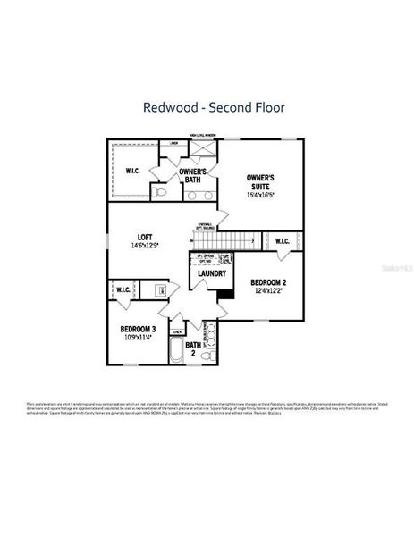 Second Floor Floorplan