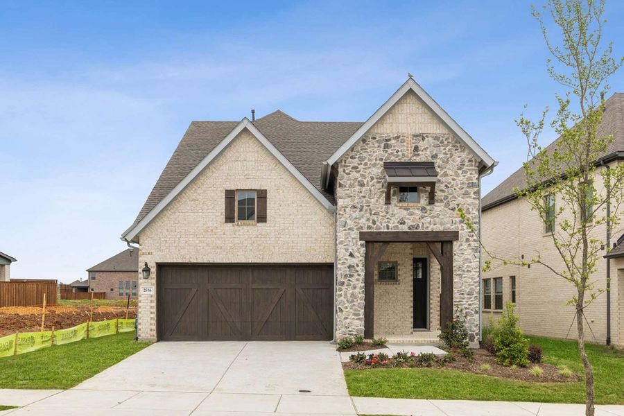 New construction Single-Family house The Lynden, 2501 Garrison Drive, Lewisville, TX 75056 - photo