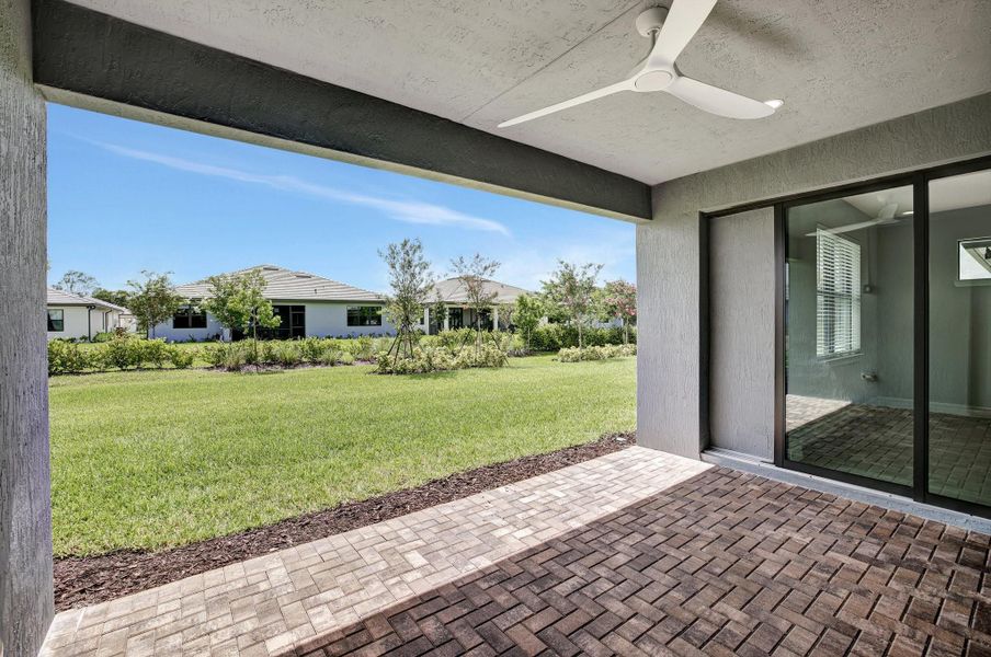 Covered patio off Great Room