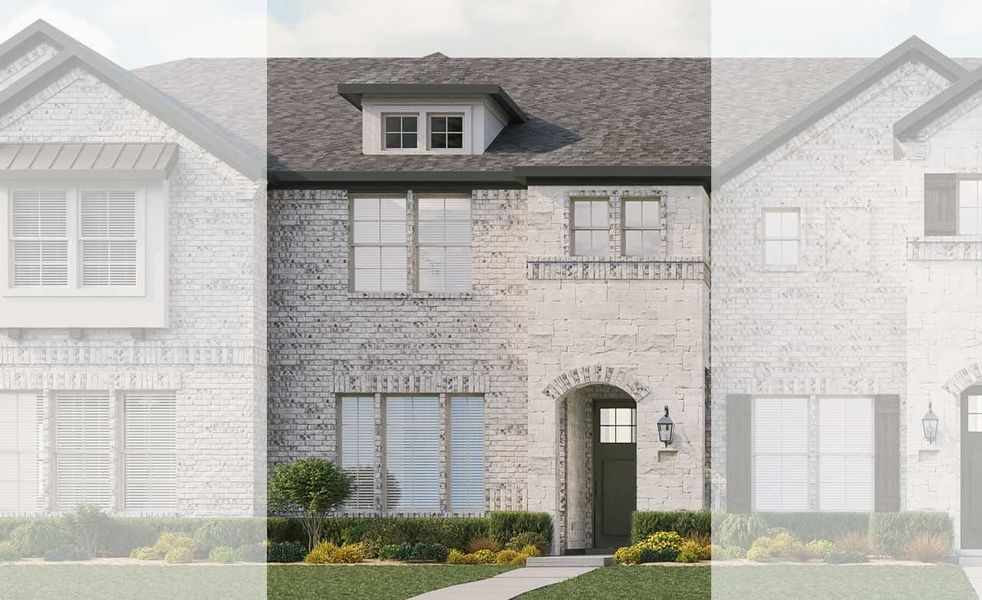 New construction Townhouse house 6213 Baritone Court, Sachse, TX 75048 Townhome Series - Cascade- photo