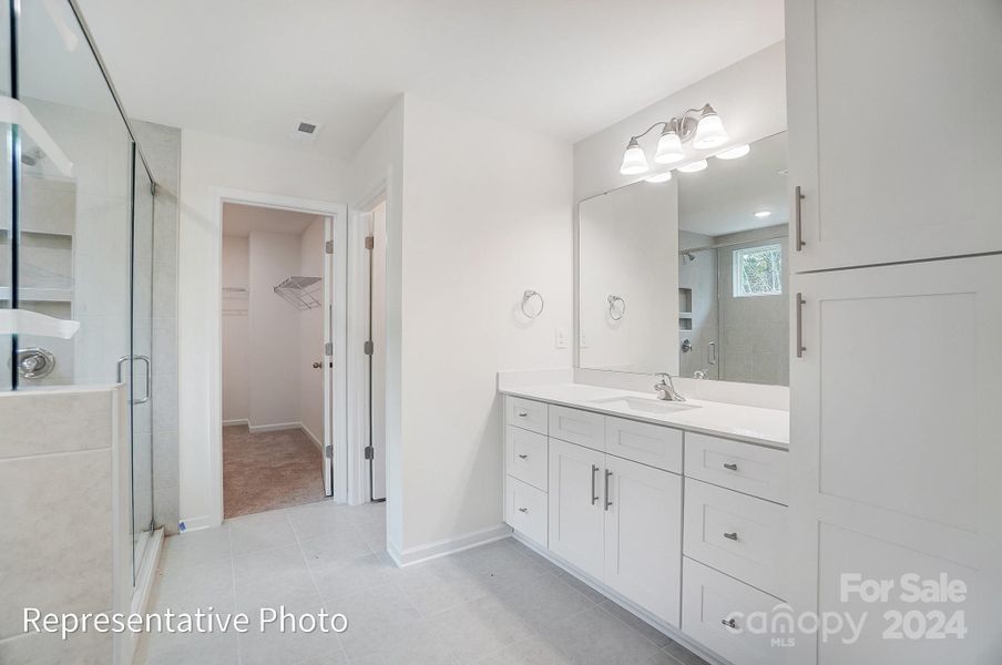 Primary Bath (this home features a luxury bath with soaking tub and shower with semiframeless door)