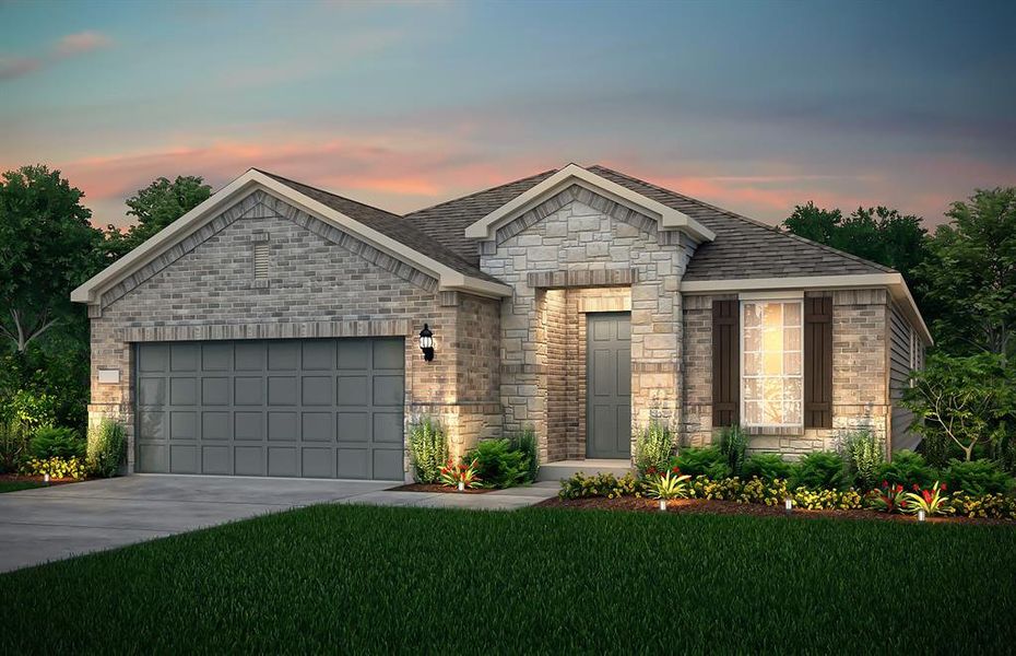 New construction Single-Family house 10031 Lehman Drive, Willis, TX 77318 Mainstay- photo