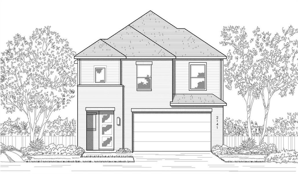 New construction Single-Family house 611 Sagebrush Trail, Sherman, TX 75092 Botticelli Plan- photo