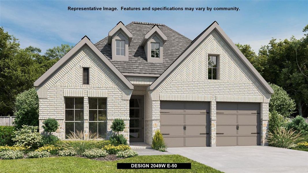 New construction Single-Family house Design 2049W, 1479 Kingswell Lane, Forney, TX 75126 - photo