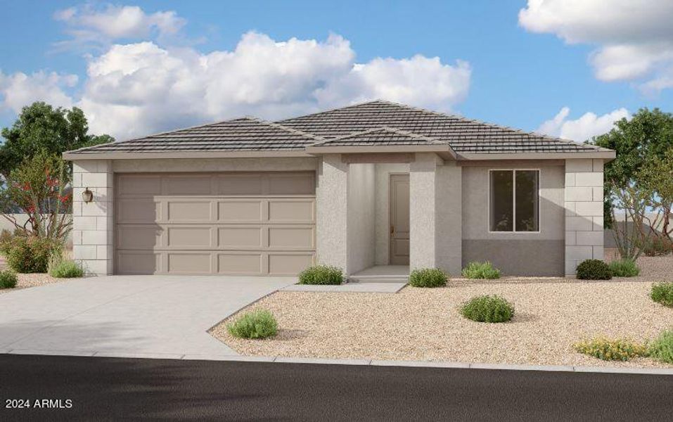New construction Single-Family house 11357 E Ulysses Avenue, Mesa, AZ 85212 Magnolia Homeplan- photo