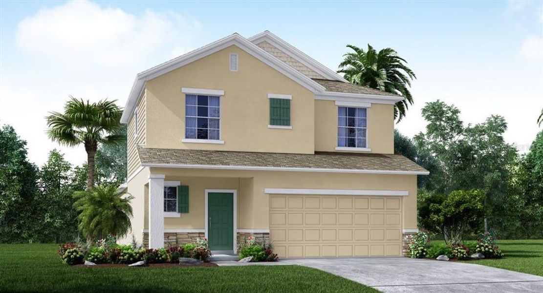 New construction Single-Family house 5603 Maddie Drive, Haines City, FL 33845 The Lexington- photo