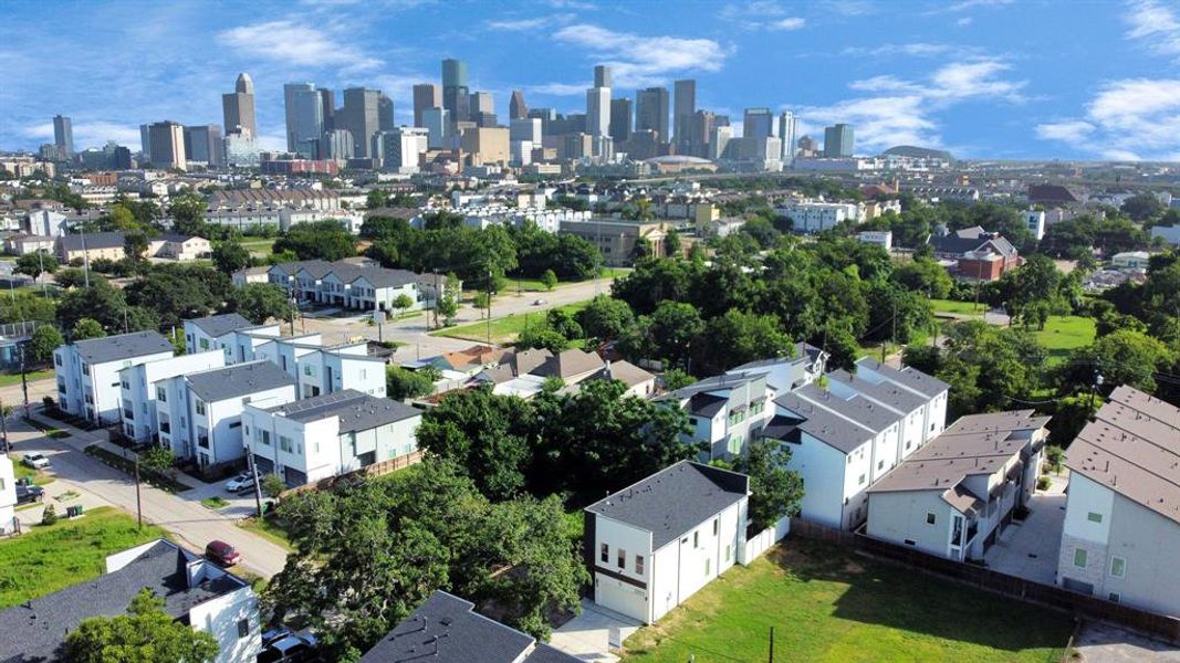 Aerial View- Downtown Houston