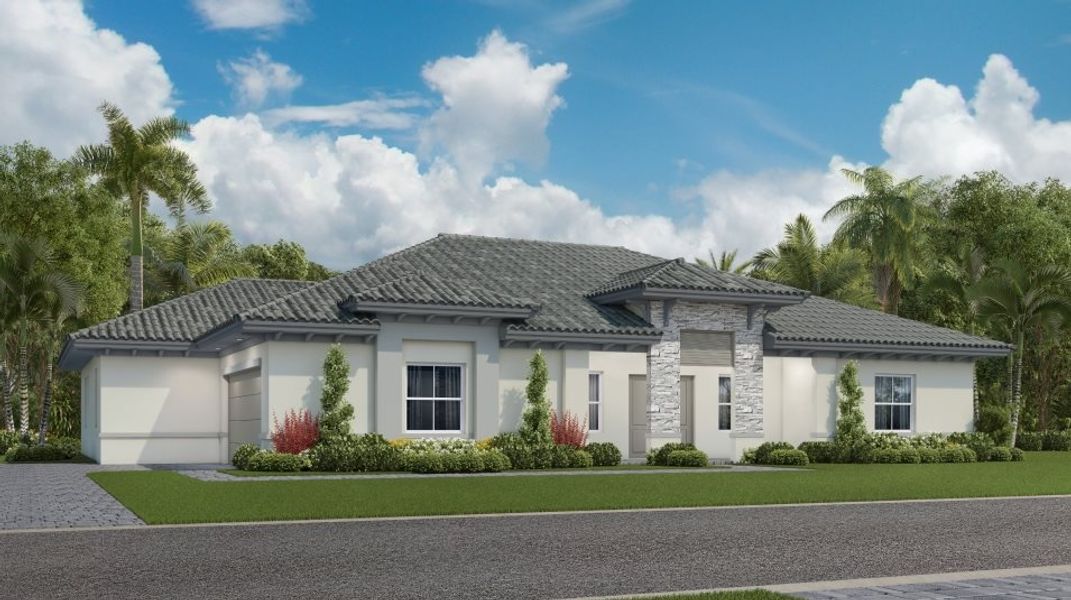 New construction Single-Family house Fontana, Southwest 320th Street, Homestead, FL 33030 - photo
