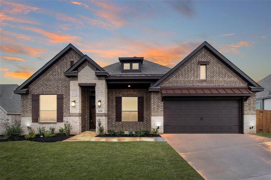 New construction Single-Family house 3133 Blue Hill Drive, Burleson, TX 76028 Concept 2533- photo