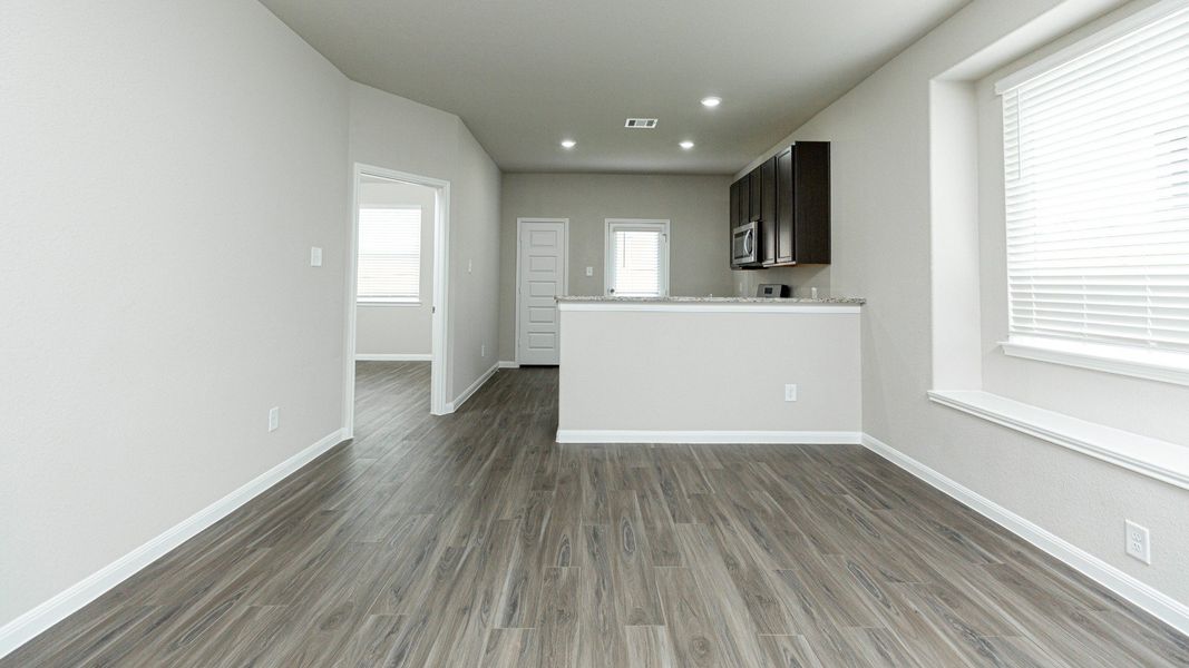 Dining Area and Kitchen