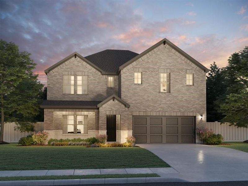 New construction Single-Family house 2700 Acadia Drive, Corinth, TX 76210 The Skylark- photo