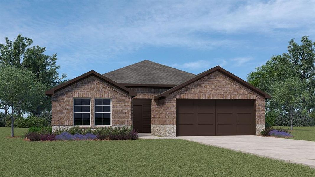 New construction Single-Family house 1201 Twisted Brook Drive, Josephine, TX 75135 X40H Huntsville- photo