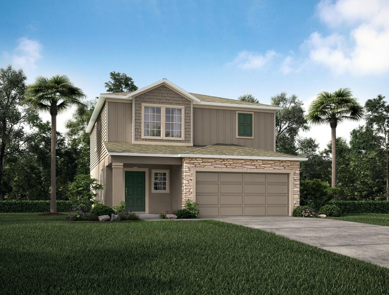 New construction Single-Family house The Glendale, 5531 Maddie Drive, Haines City, FL 33844 - photo