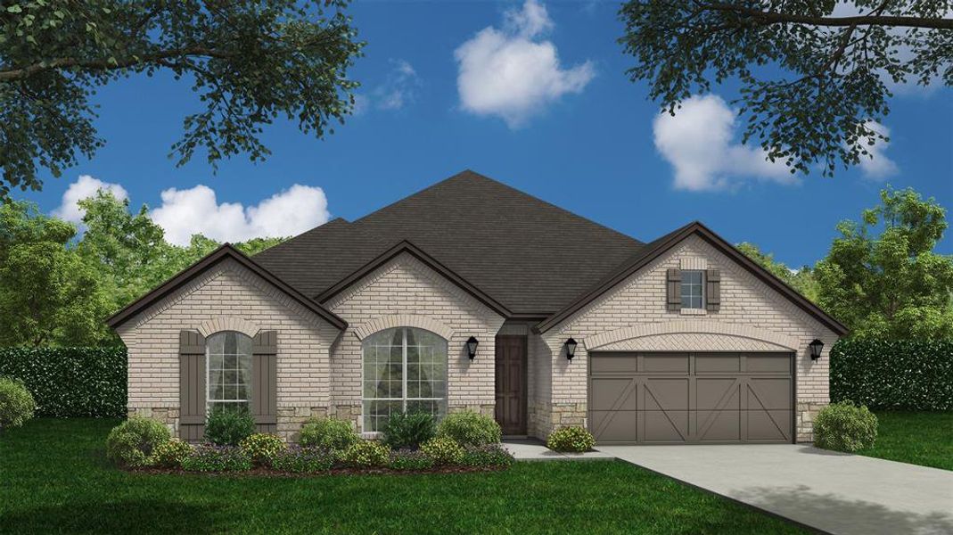 New construction Single-Family house 516 Arrowhead Lane, Haslet, TX 76052 Plan 1685- photo