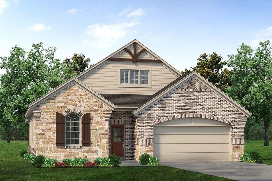 New construction Single-Family house 1306 Hickory Court, Weatherford, TX 76086 San Gabriel II- photo