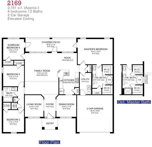 2169 Floor Plan