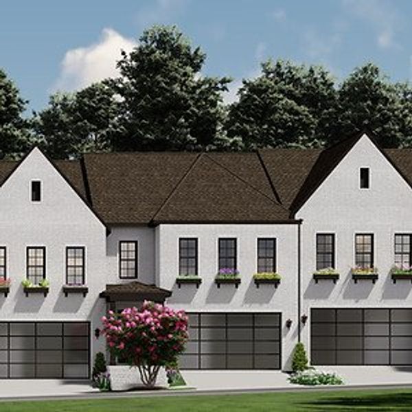 New construction Townhouse house 6322 Providence Road, Charlotte, NC 28277 Cartmel- photo