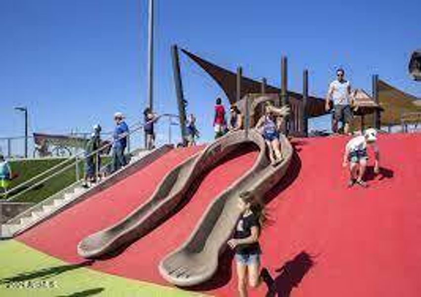 Mansel Carter Oasis Park Slides