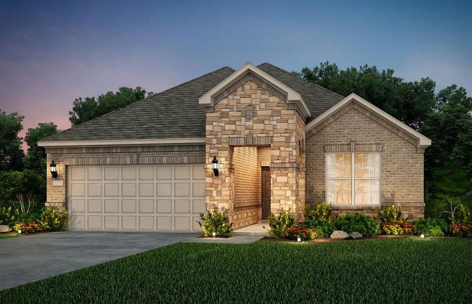 NEW CONSTRUCTION: Beautiful one-story home available at Woodcreek.
