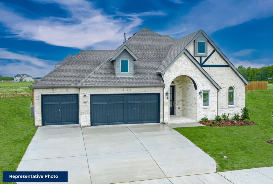 New construction Single-Family house Woodford F, 8555 Meadow Sweet Lane, Fort Worth, TX 76123 - photo