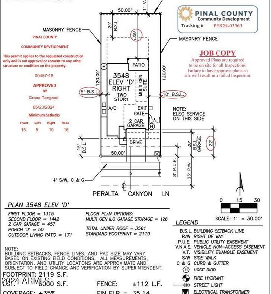 Plot Plan