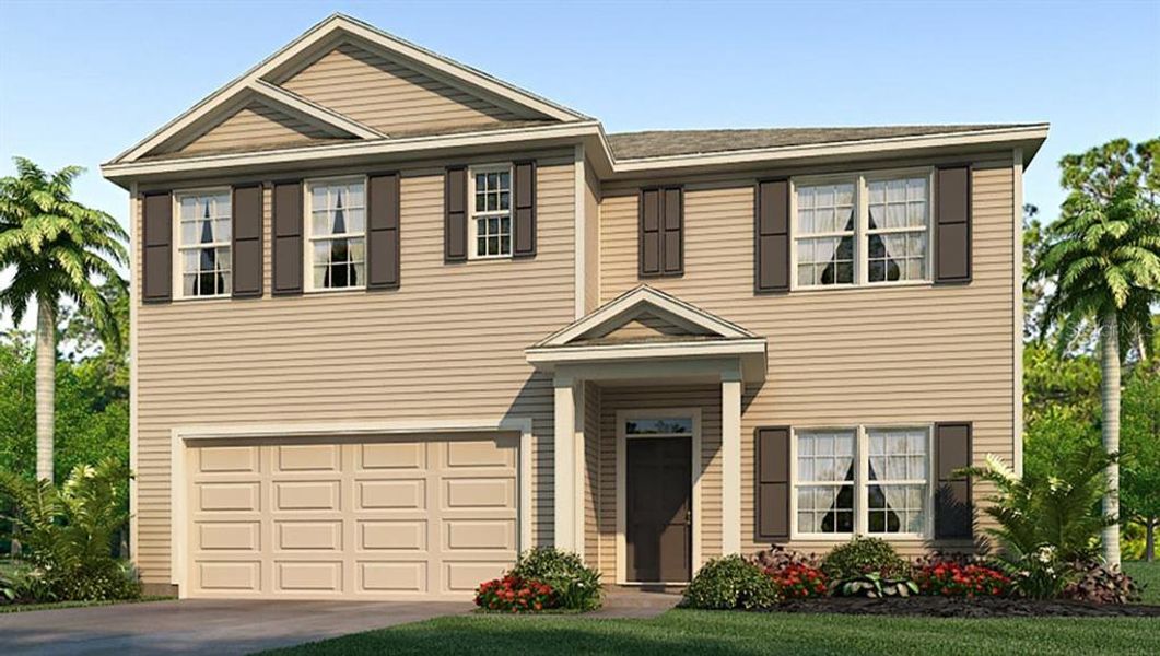 New construction Single-Family house 14050 Nw 13Th Lane, Newberry, FL 32669 HAYDEN- photo