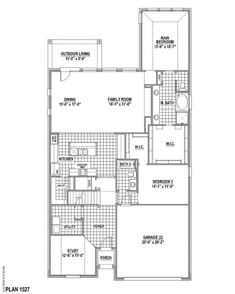 Plan 1527 1st Floor
