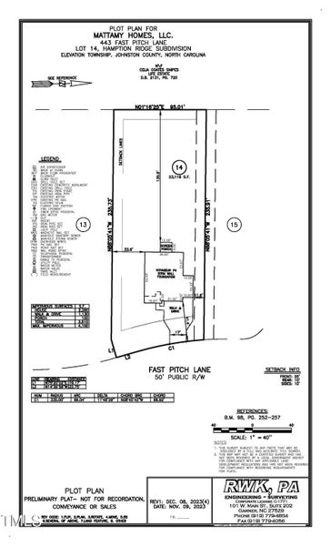 14 HPR - Plot Plan Rev 1 (12-14-23)