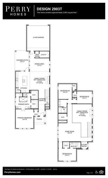 New construction Single-Family house 1613 Victoria Place, Celina, TX 75009 Design 2903T- photo