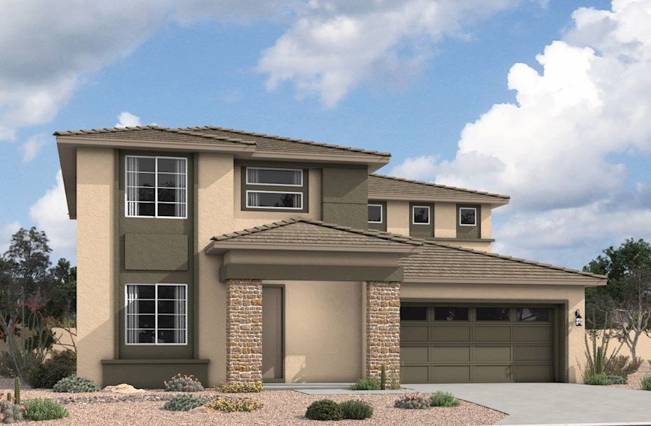 New construction Single-Family house Hartwell, 5874 N 194Th Lane, Litchfield Park, AZ 85340 - photo