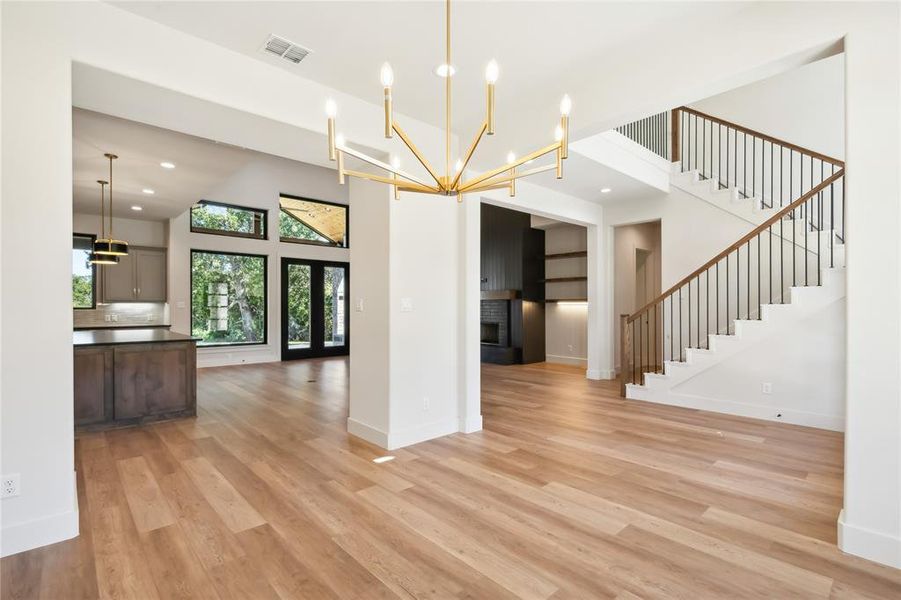 View into the main living area