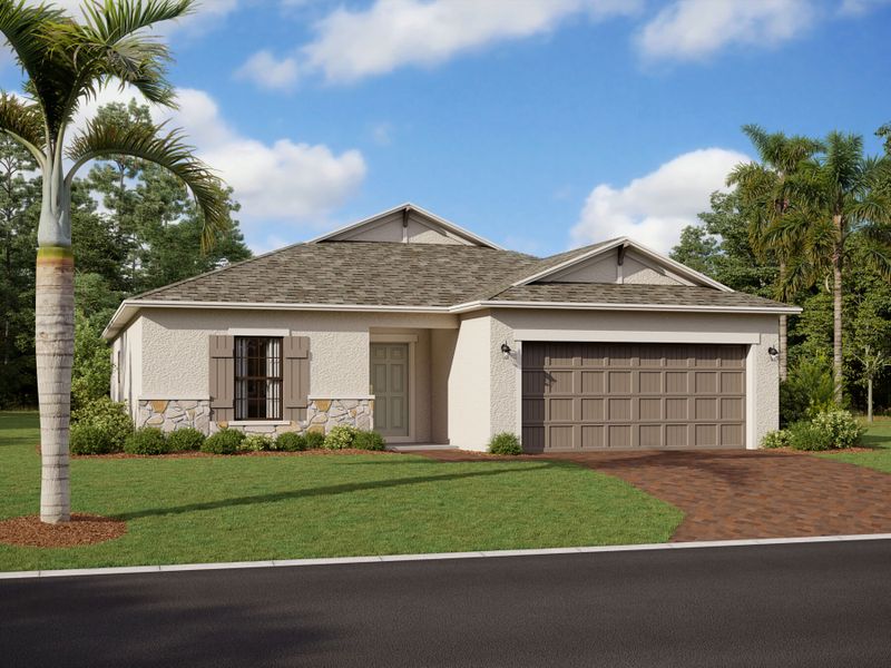 New construction Townhouse house 5210 Patano Loop, Palmetto, FL 34221 Palisades - Single Family Smart Series- photo