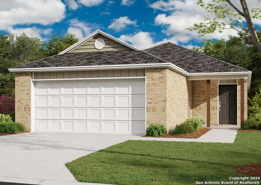 New construction Single-Family house 1204 Whitneyway Ln, New Braunfels, TX 78130 RC Somerville- photo