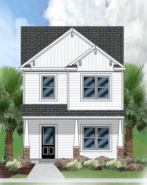 New construction Single-Family house Tybee Coastal Plan, 501 Bramson Court, Mount Pleasant, SC 29464 - photo