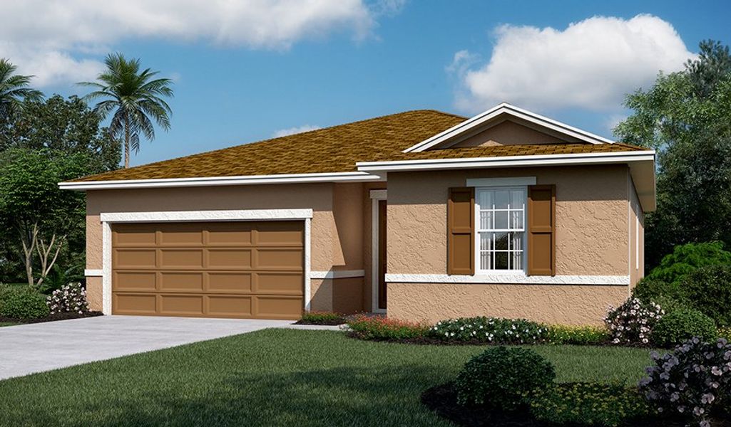 New construction Single-Family house Amethyst, 5213 Bee Balm Street, Lake Hamilton, FL 33851 - photo