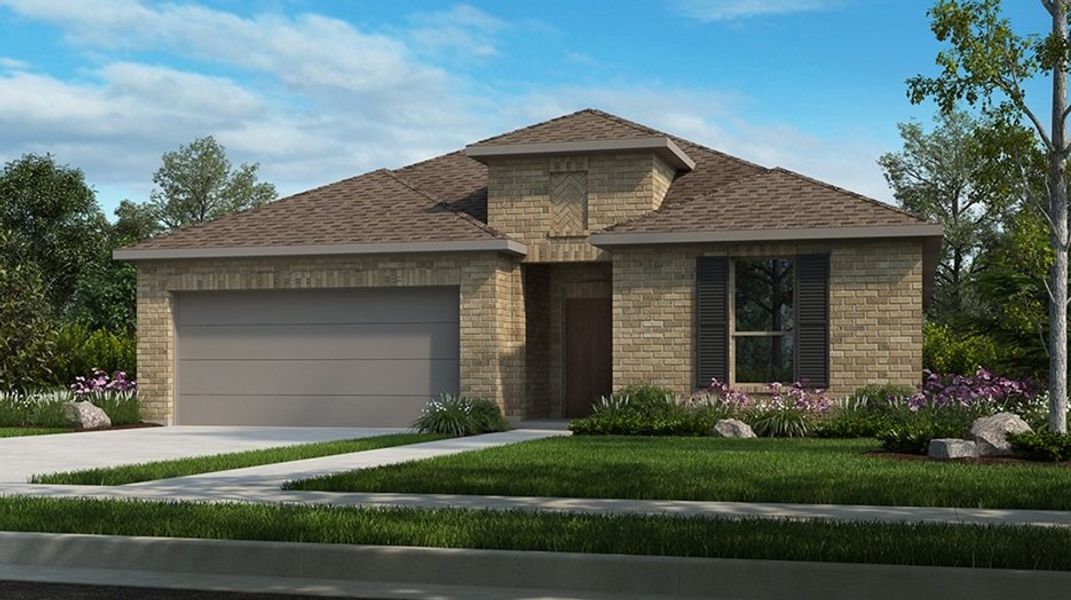 New construction Single-Family house 6409 Velvet Leaf Lane, Buda, TX 78610 Cobalt- photo
