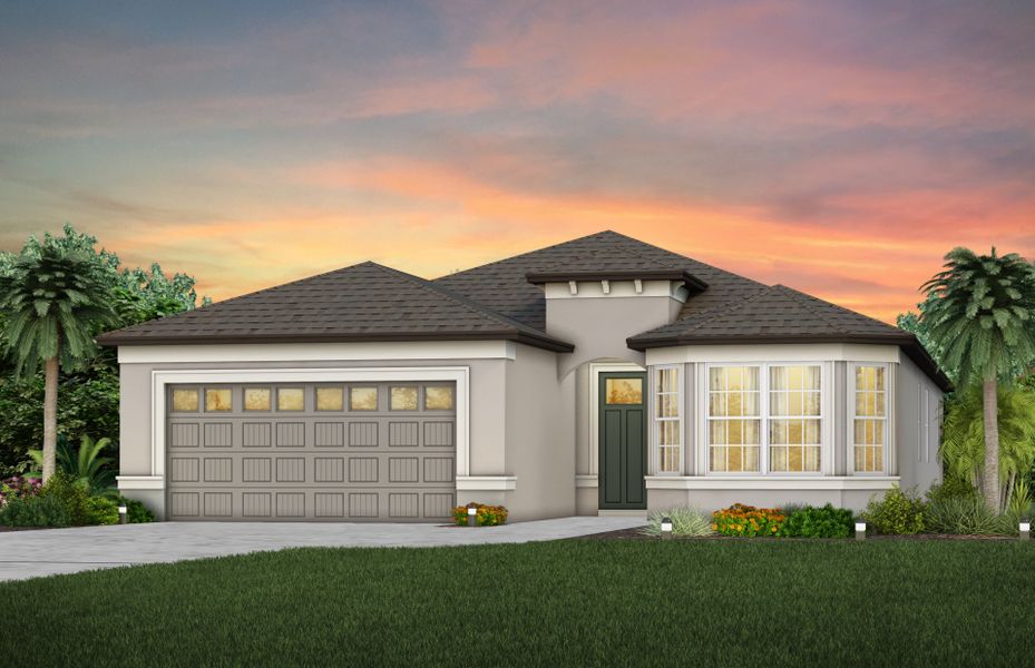 New construction Single-Family house 925 Silverlake Blvd, Lake Alfred, FL 33850 Medina- photo