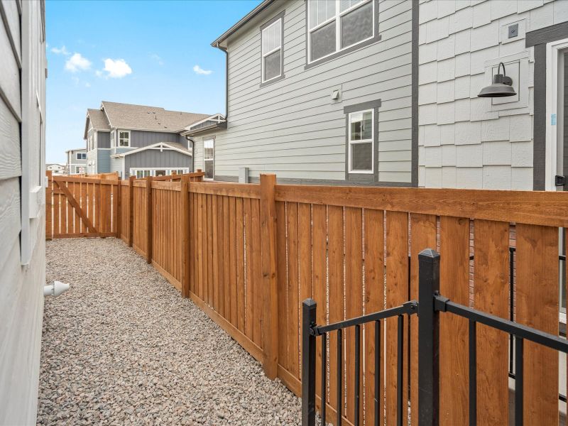 The Vail floorplan exterior image taken at a Meritage Homes community in Northern Colorado.