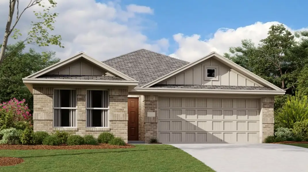 New construction Single-Family house Ashton II, 14917 Trapper Trail, Fort Worth, TX 76052 - photo