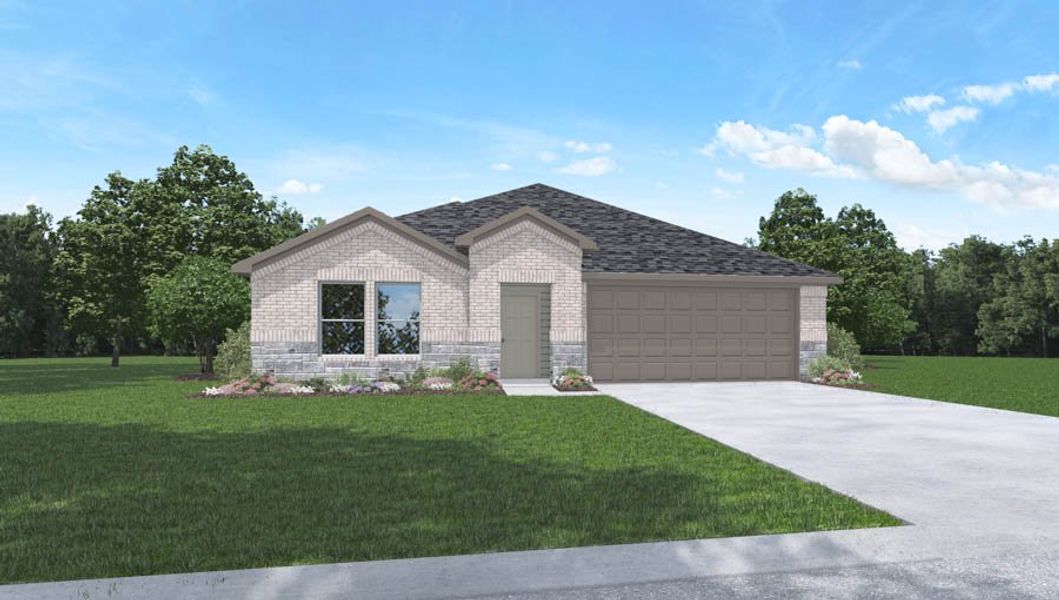 New construction Single-Family house 24542 Tilted Pine Way, Magnolia, TX 77355 Plan X40I- photo