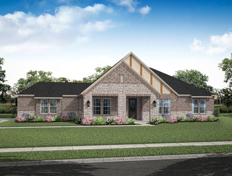 New construction Single-Family house 3015 Traditional, 25655 High Meadow Preserve Drive, Magnolia, TX 77355 - photo