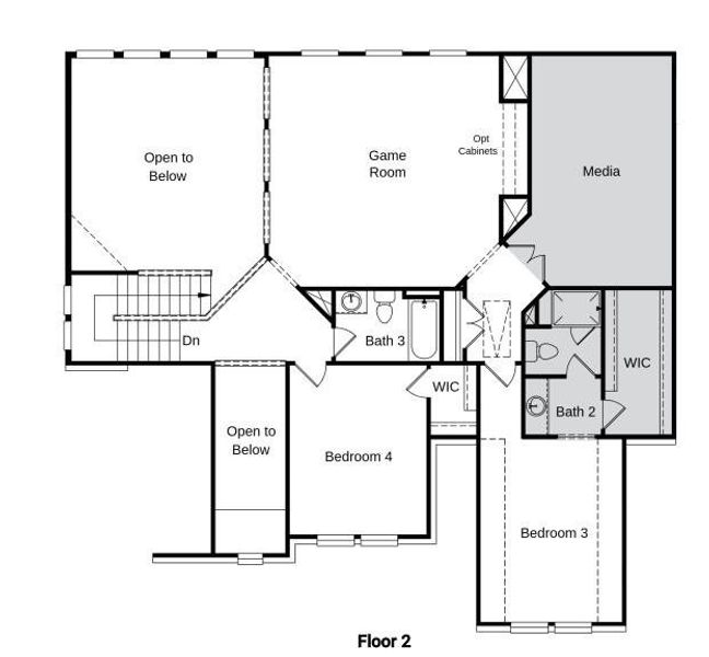 Structural options added include: media room, extended owner's suite, tub and shower in owner's bath, study, first floor guest suite with full bath.